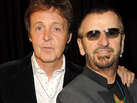 Paul McCartney and Ringo Starr